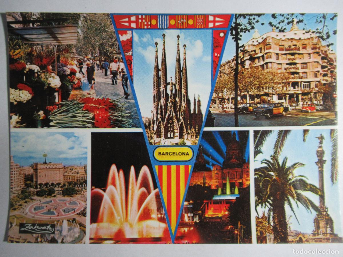 Postales: Barcelona - Foto 1