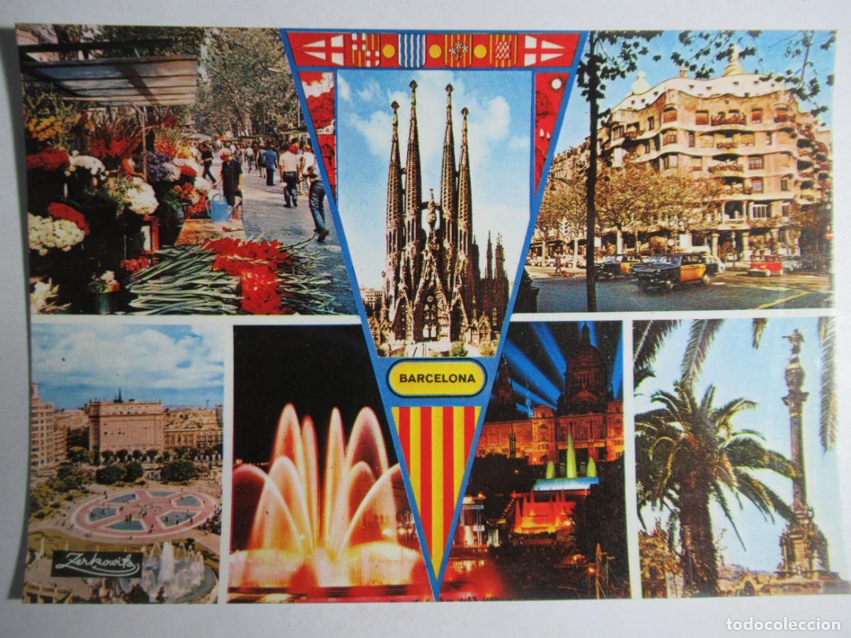 Postales: Barcelona - Foto 1