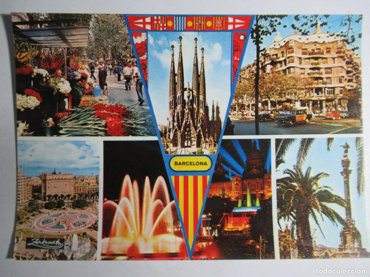 Postales: Barcelona - Foto 1