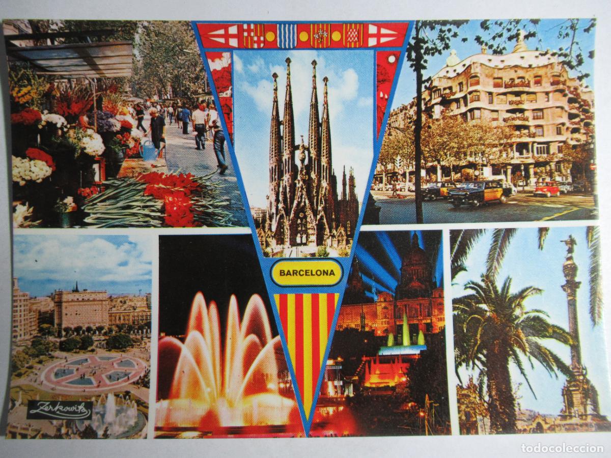Postales: Barcelona - Foto 1