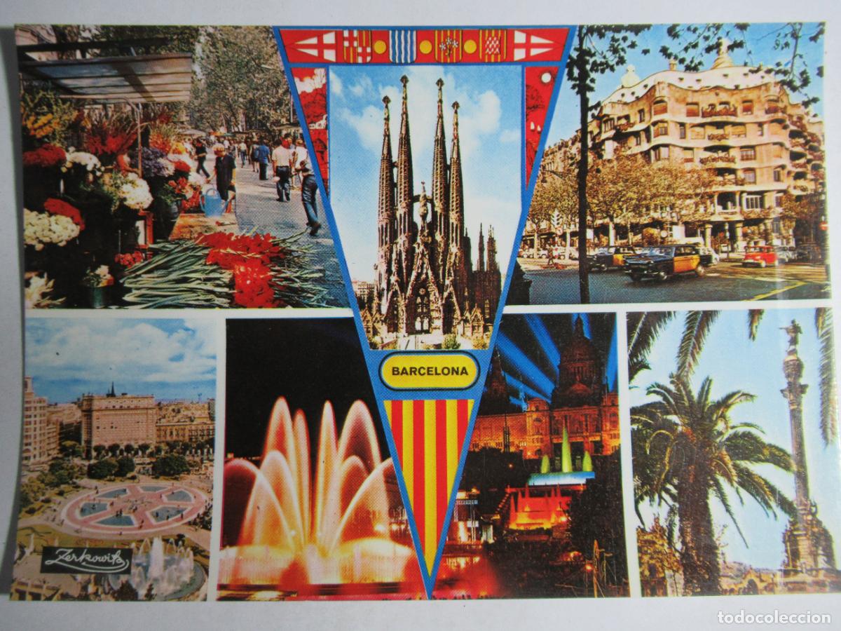 Postales: Barcelona - Foto 1