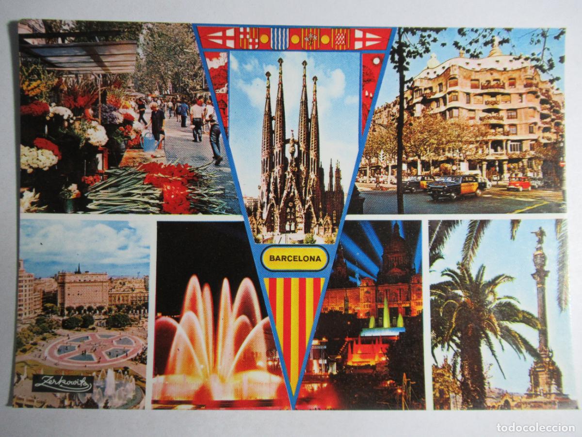 Postales: Barcelona - Foto 1