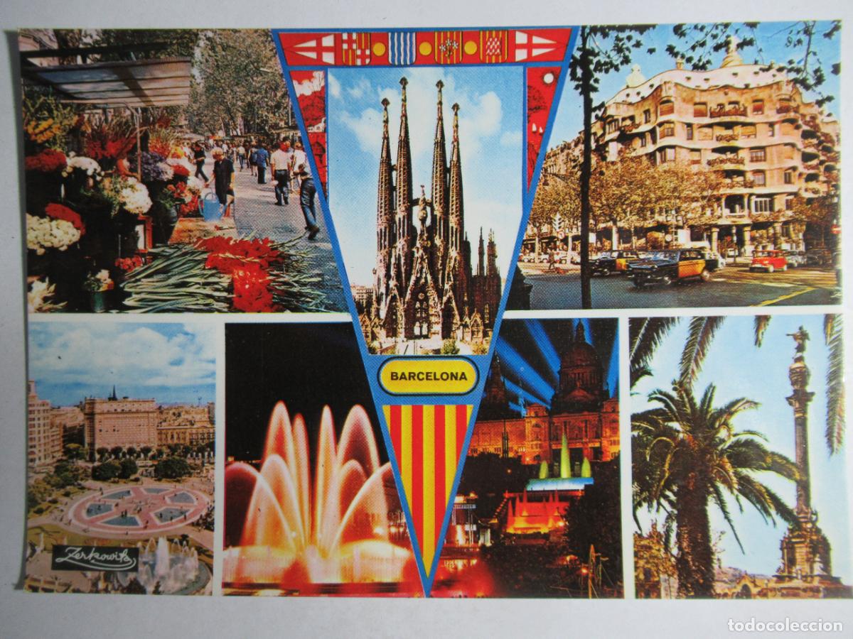 Postales: Barcelona - Foto 1