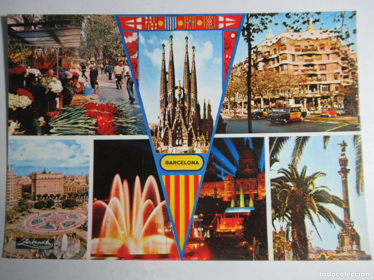 Postales: Barcelona - Foto 1