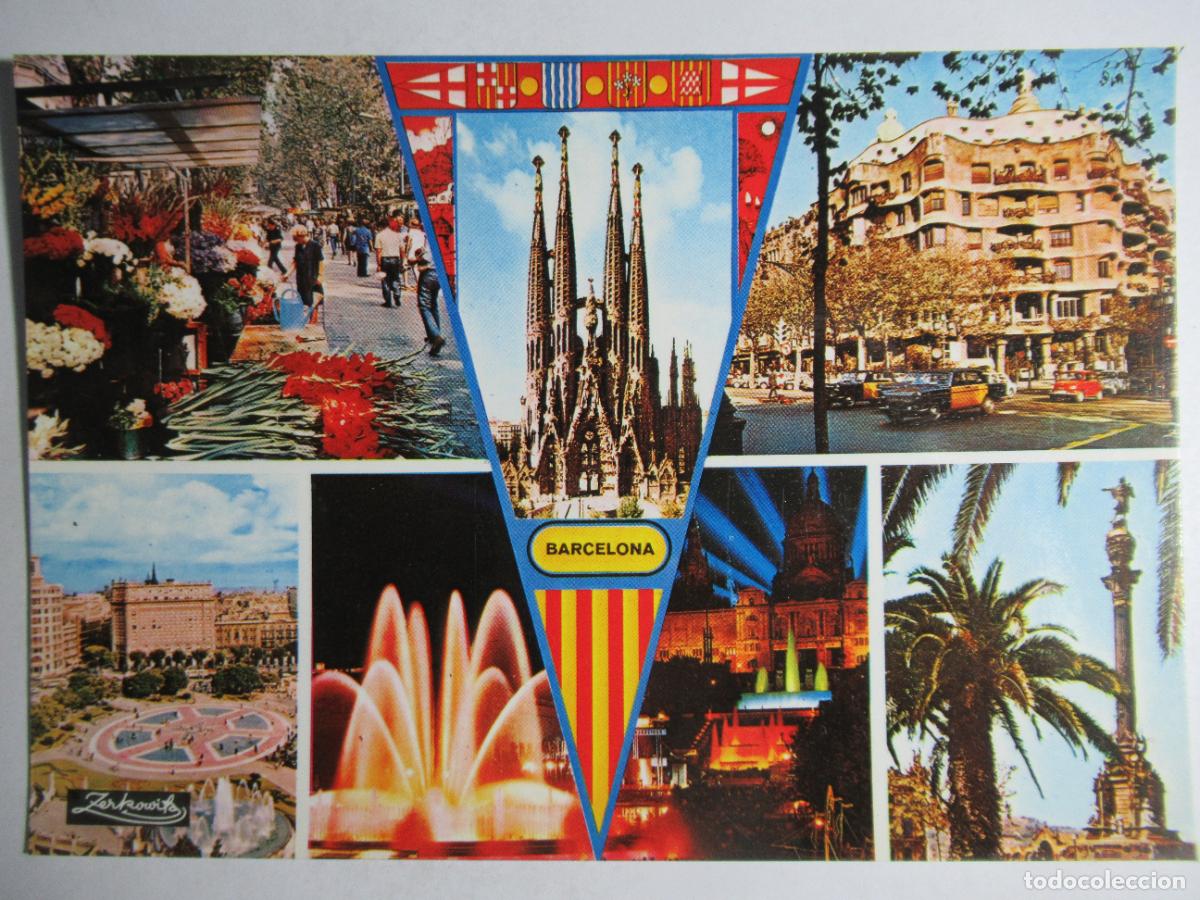 Postales: Barcelona - Foto 1