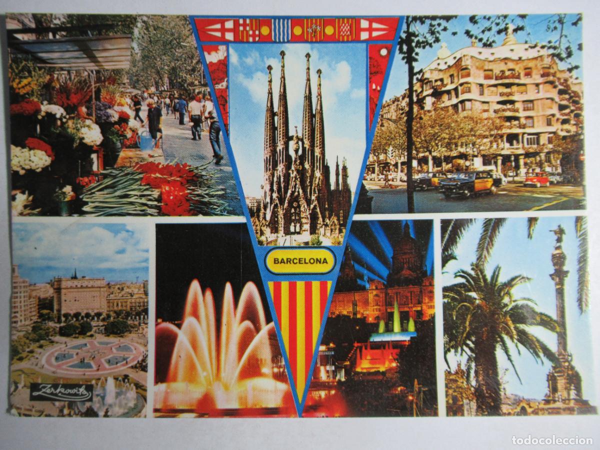Postales: Barcelona - Foto 1