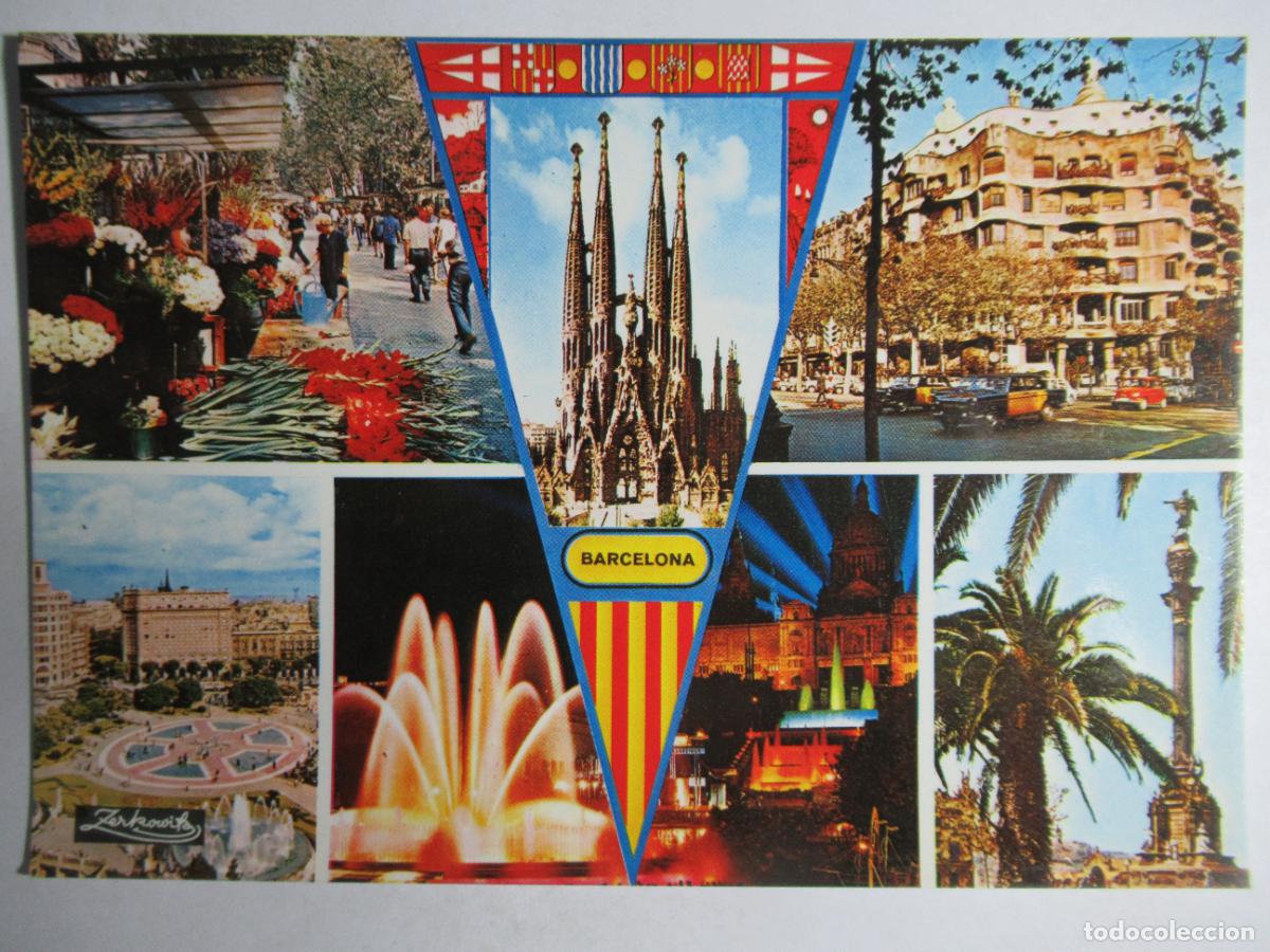 Postales: Barcelona - Foto 1