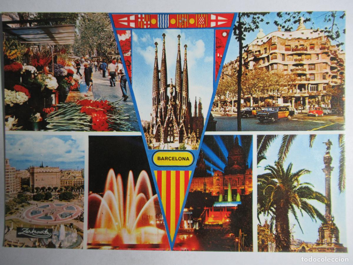 Postales: Barcelona - Foto 1