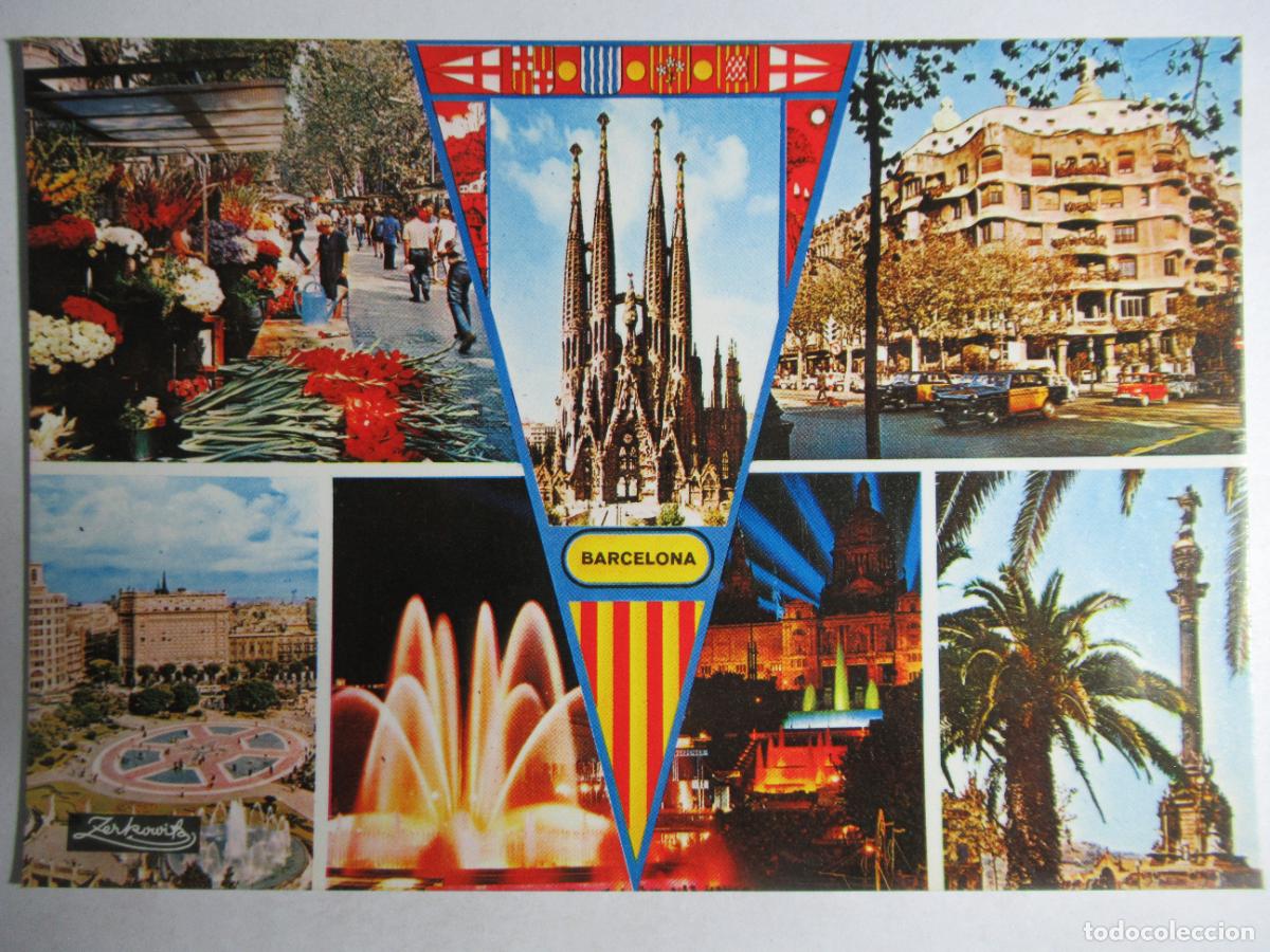 Postales: Barcelona - Foto 1