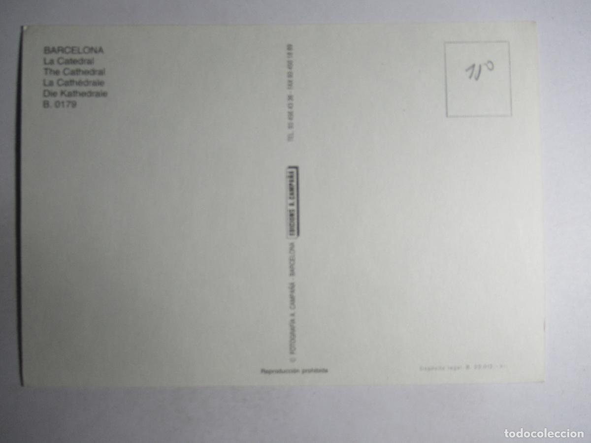 Postales: Barcelona - La Catedral - Foto 2