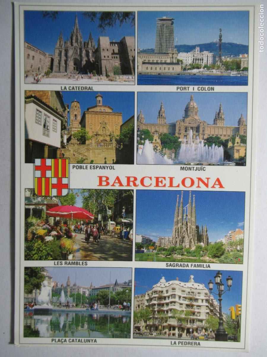 Postales: Barcelona - Diversos Aspectos - Foto 1