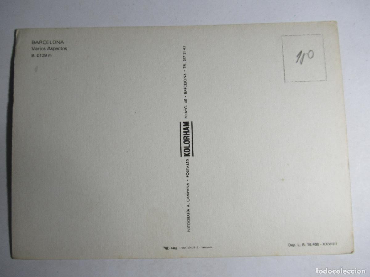 Postales: Barcelona - Varios Aspectos - Foto 2