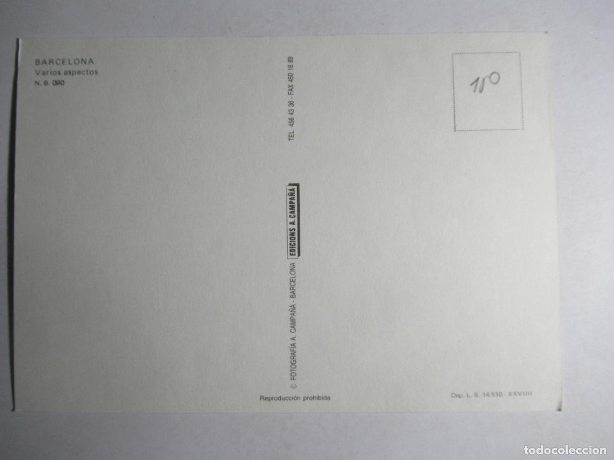 Postales: Barcelona - Varios Aspectos - Foto 2
