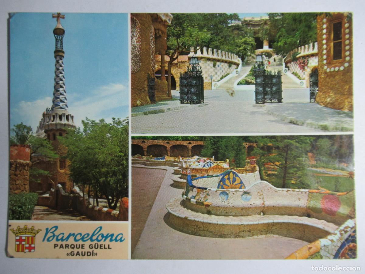 Postales: Barcelona - Parque G&uuml;ell - Foto 1