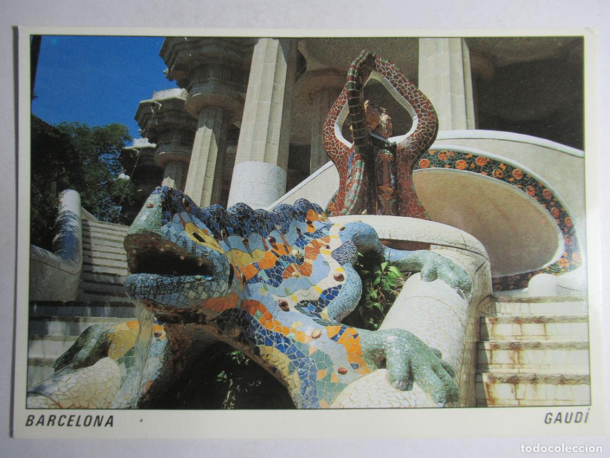 Postales: Barcelona - Parque G&uuml;ell - Foto 1