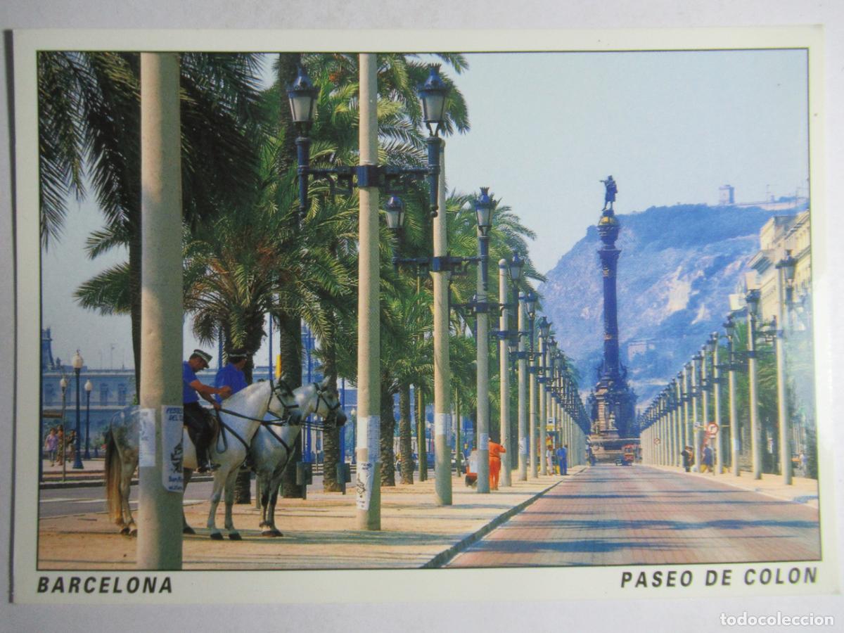 Postales: Barcelona - Paseo de Col&oacute;n - Foto 1