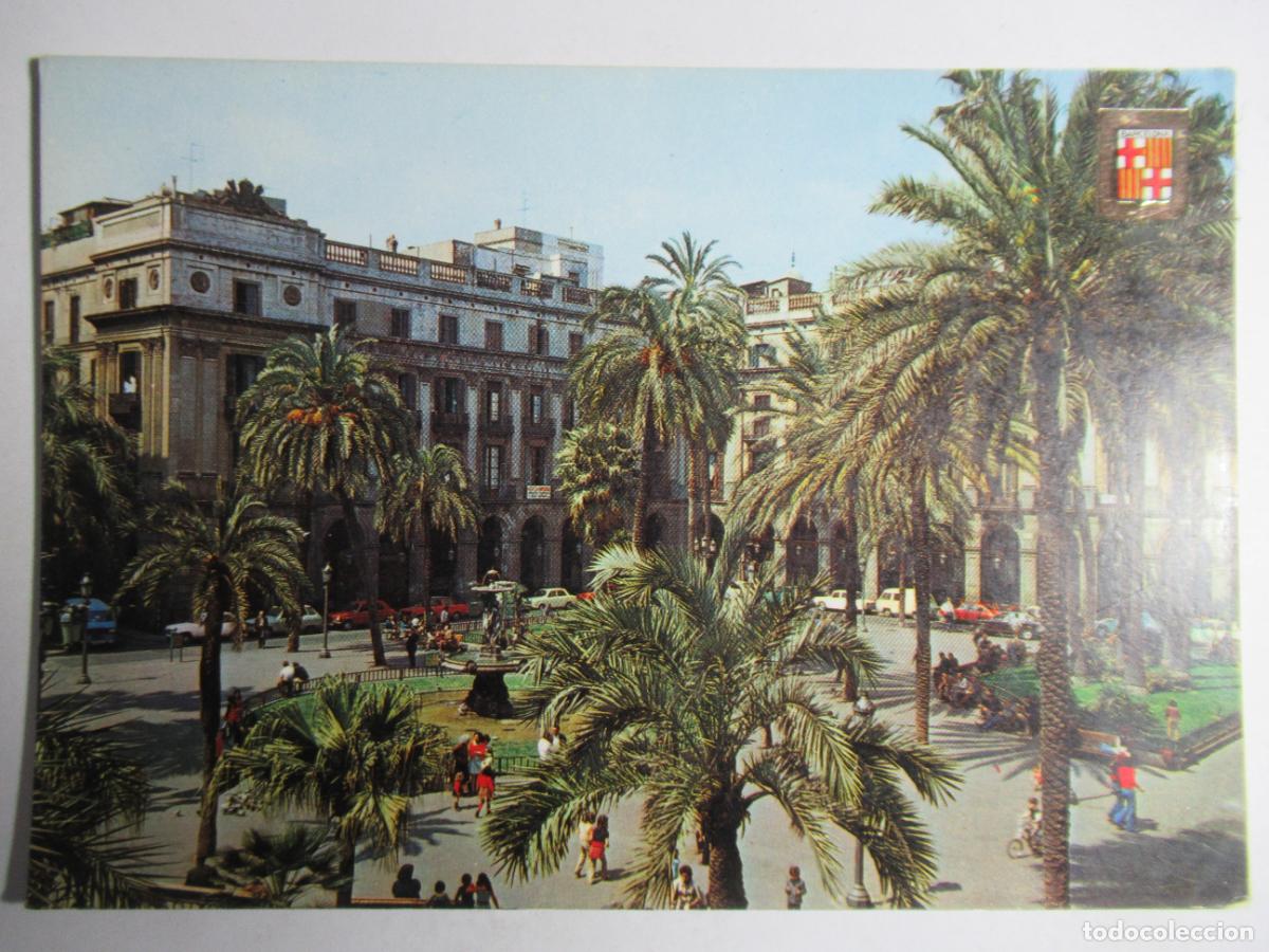 Postales: Barcelona - Plaza Real - Foto 1