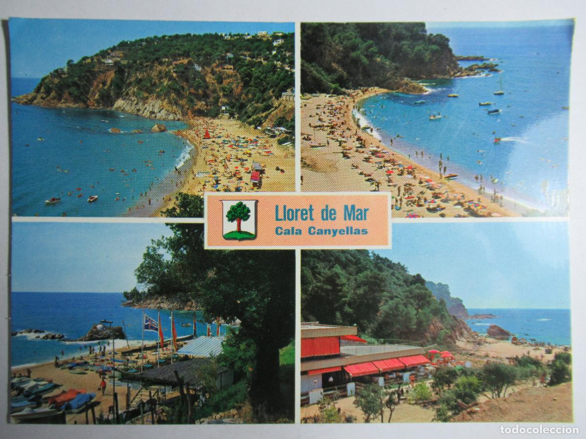 Postales: Lloret de Mar - Cala Canyelles - Foto 1