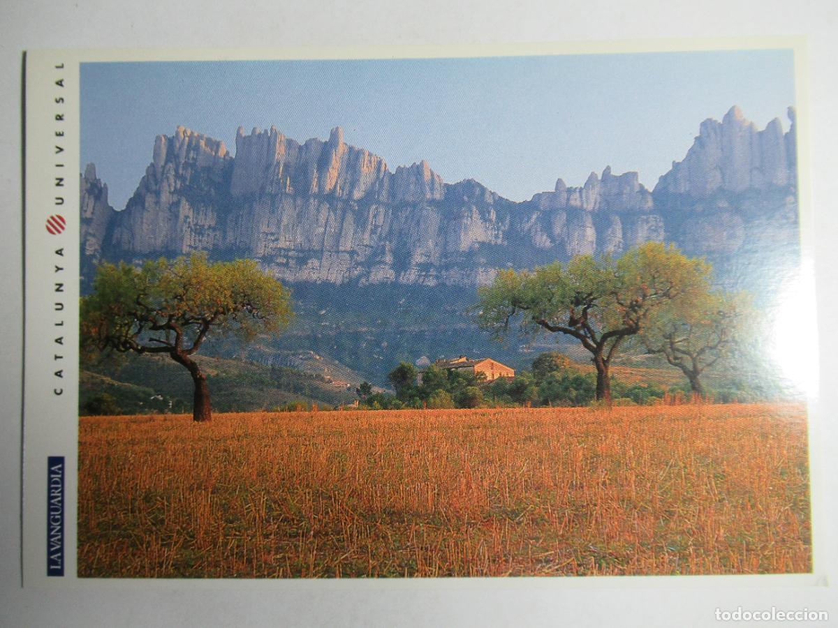 Postales: Montserrat - La Serra d'or desde la comarca del Bag&eacute;s