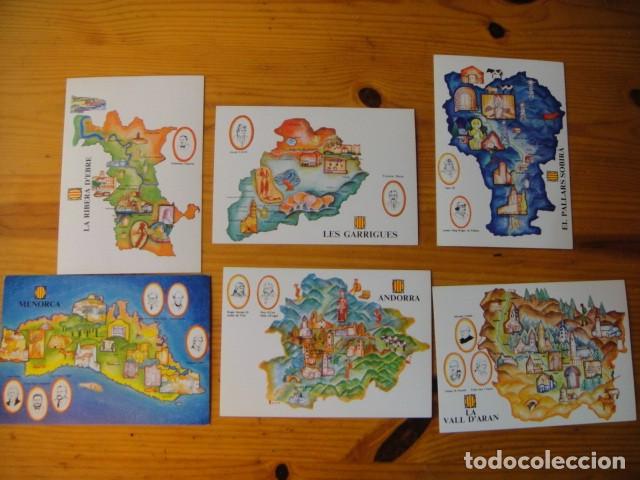 Postales: comarcas catalanas - 35 postales - Foto 7