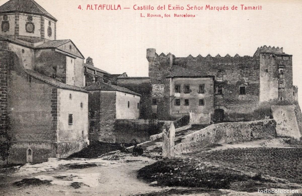 Postales: ALTAFULLA. 4 CASTILLO DEL MARQUES. ROISIN - Foto 1