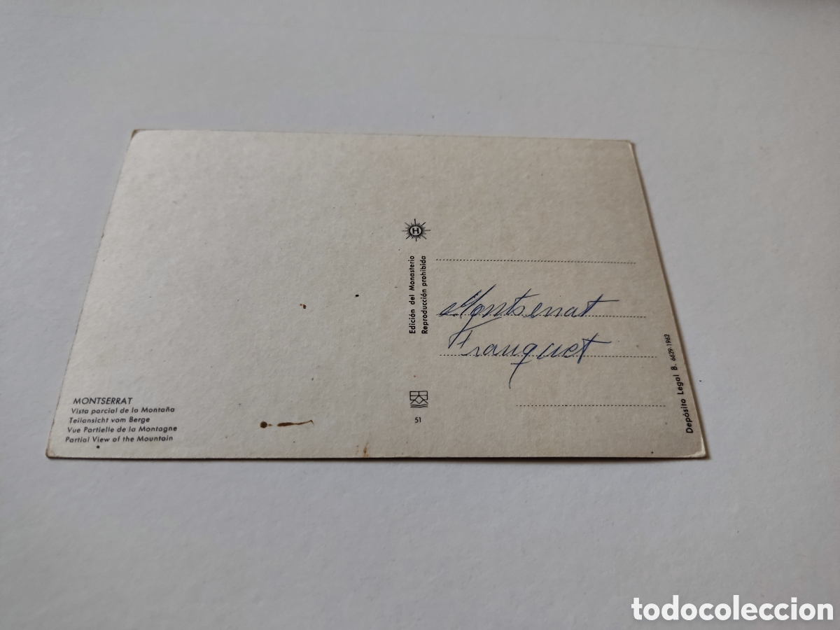 Postales: Postal Montserrat - Foto 2