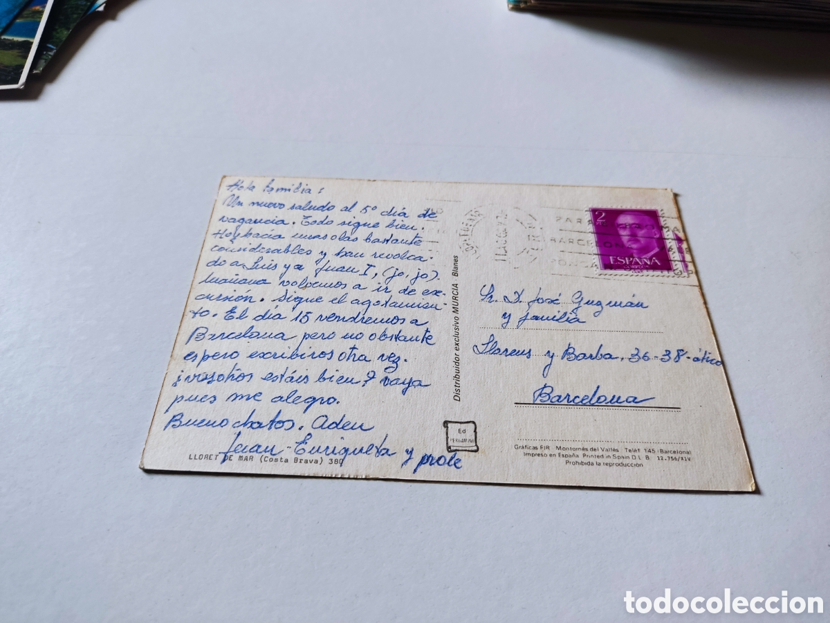 Postales: Postal Lloret de Mar - Foto 2