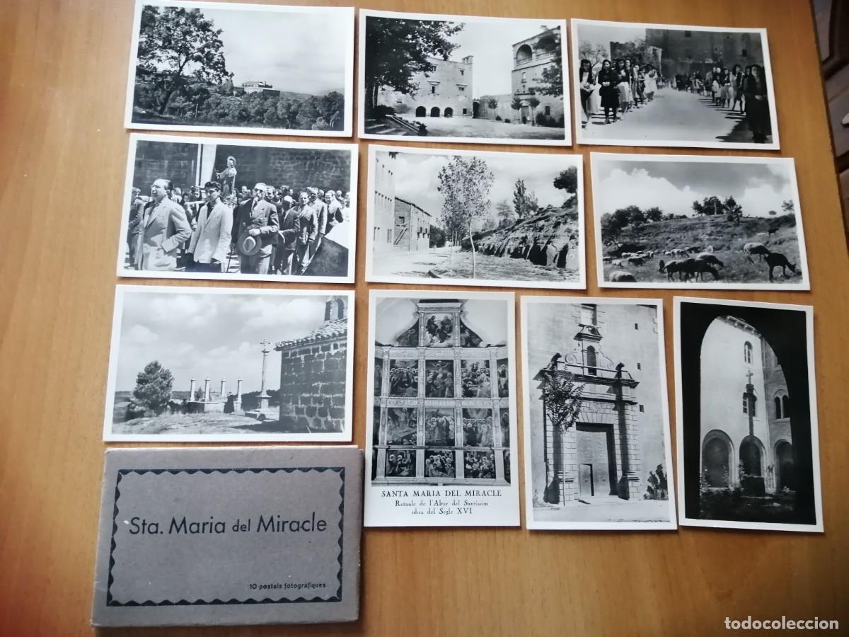 Postales: SOLSONA. STA MAR&Iacute;A DEL MIRACLE. 10 POSTALES. COMPLETO - Foto 1