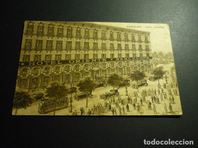 Postales: BARCELONA HOTEL ORIENTE - Foto 1
