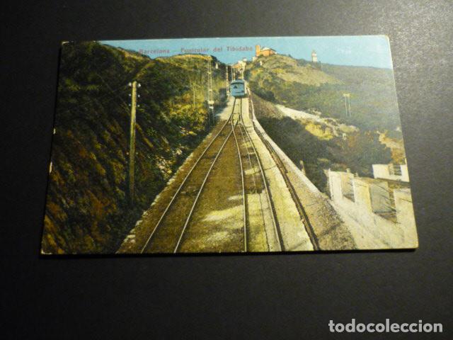 Postales: BARCELONA FUNICULAR DEL TIBIDABO - Foto 1
