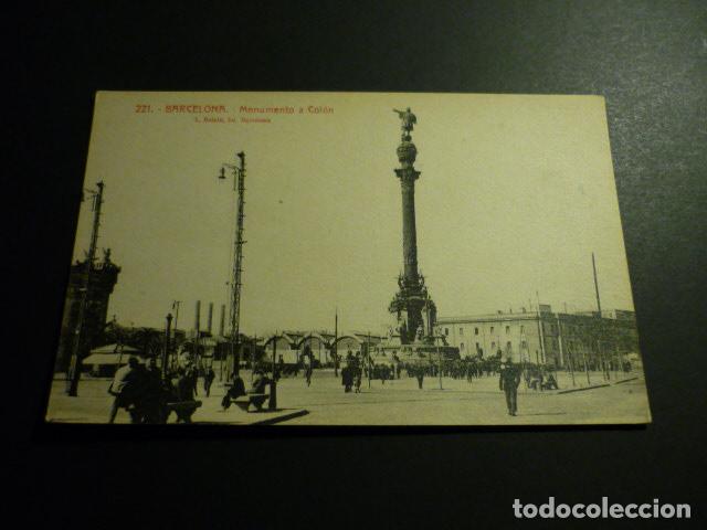 Postales: BARCELONA MONUMENTO A COLON - Foto 1