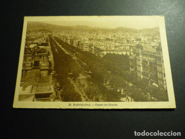 Postales: BARCELONA PASEO DE GRACIA - Foto 1