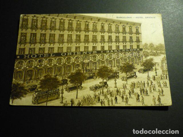 Postales: BARCELONA HOTEL ORIENTE - Foto 1