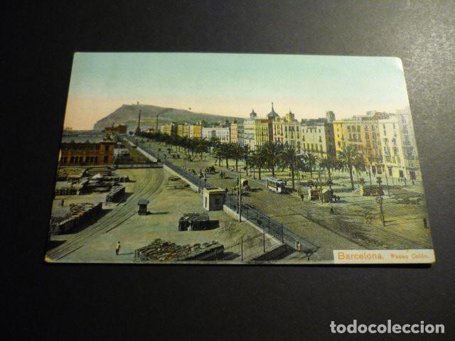 Postales: BARCELONA PASEO COLON - Foto 1