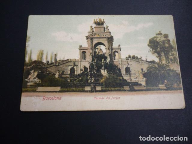 Postales: BARCELONA CASCADA DEL PARQUE - Foto 1