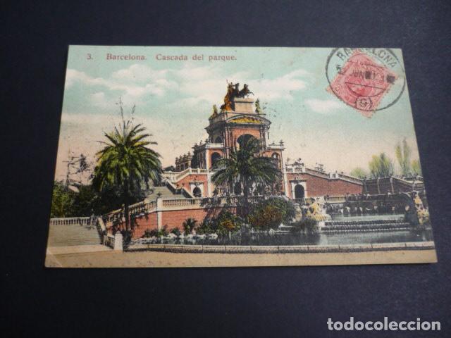Postales: BARCELONA CASCADA DEL PARQUE - Foto 1