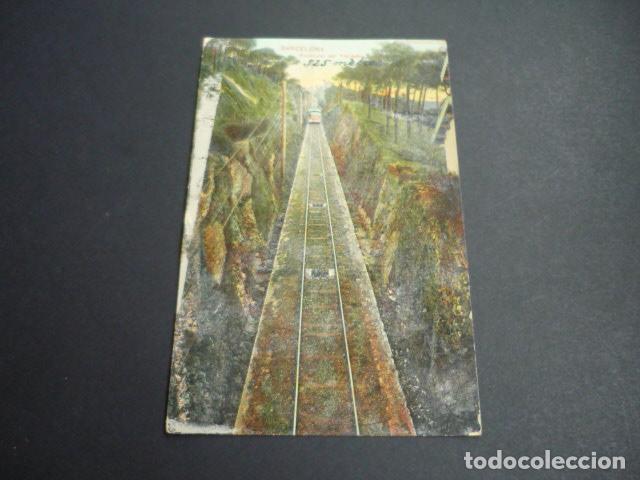 Postales: BARCELONA FUNICULAR DEL TIBIDABO - Foto 1