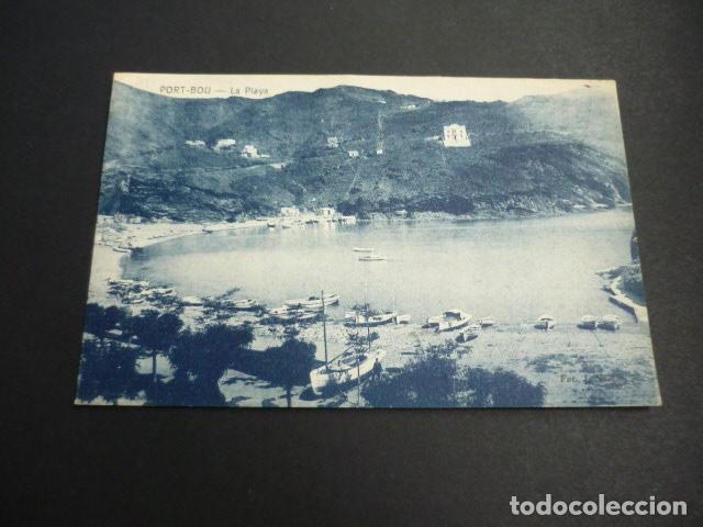 Postales: PORT BOU GERONA LA PLAYA - Foto 1