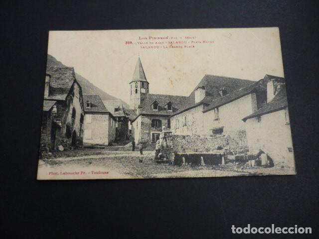 Cartoline: SALARDU VALLE DE ARAN LERIDA PLAZA MAYOR