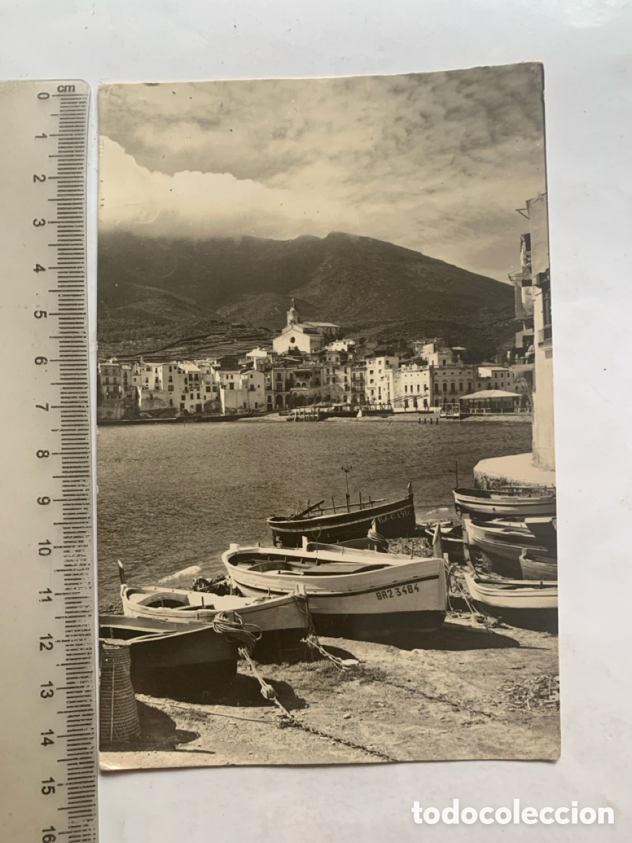 Postales: POSTAL. COSTA BRAVA. CADAQUES. VISTA DESDE EL POAL. FOTO J. UBACH PUIG. 26 JULIO 1958.