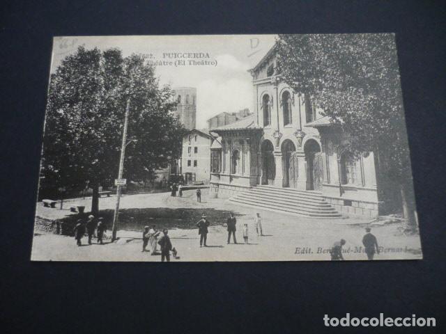 Postales: PUIGCERDA GERONA EL TEATRO - Foto 1