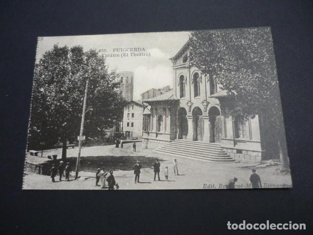 Postales: PUIGCERDA GERONA EL TEATRO - Foto 1