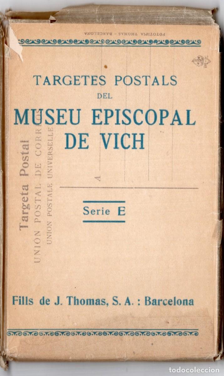 Postales: VICH. MUSEU EPISCOPAL. SERIE E. COMPLETA. FILLS DE J. THOMAS - Foto 1