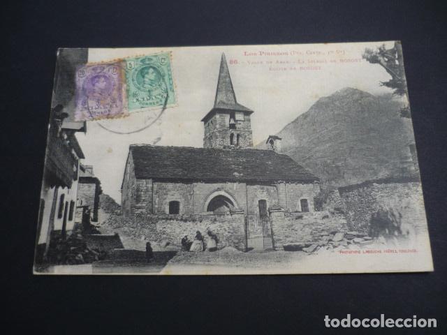Postales: BOSOST VALLE DE ARAN LERIDA IGLESIA - Foto 1