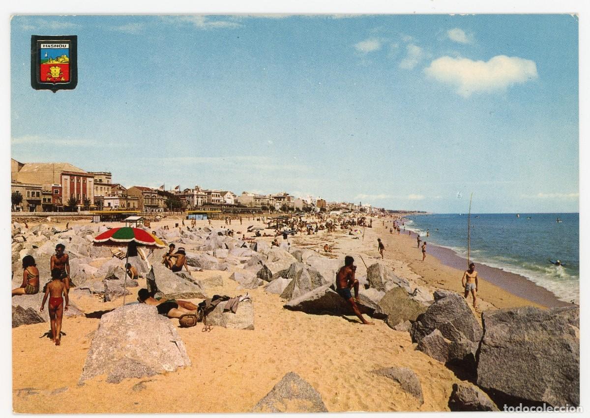 Postkarten: m09892 masnou playa 1966 escudo de oro n&ordm;2575 sc