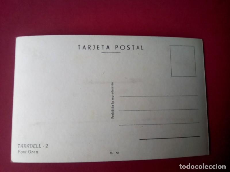 Postales: TARADELL POSTAL ANTIGUA - Foto 3