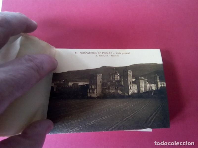 Postales: LIBRITO DE 20 POSTALES DE POBLET BLOK POSTAL N&ordm; 4 - Foto 3