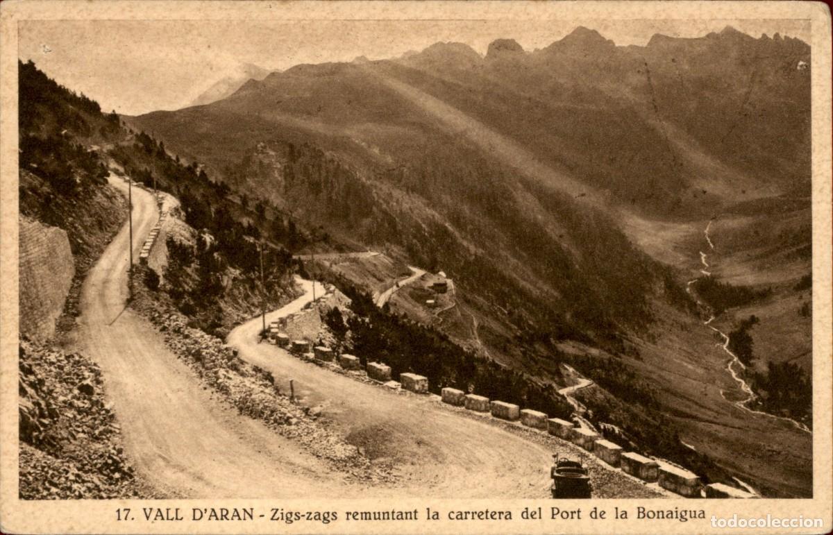 Postales: Vallee d&acute;Aran Zigs-zags carretera del Port de la Bonaigua Postal fotografica