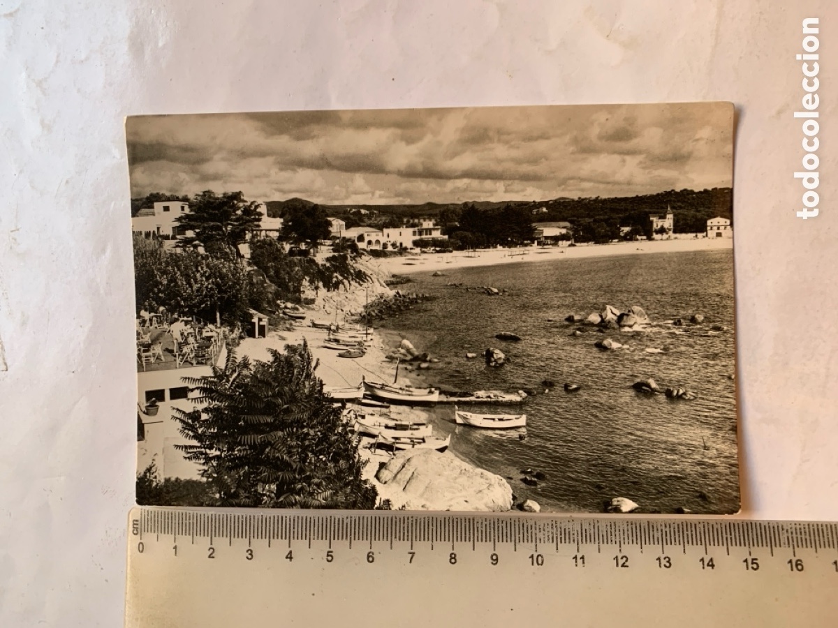 Postales: POSTAL. COSTA BRAVA. PALAMOS. LA FOSCA. CAMPA&Ntilde;A Y PUIG FERRAN. 6 AGOSTO 1957.