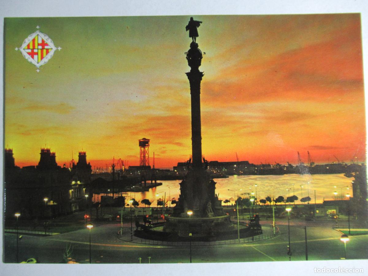 Postales: Barcelona - Monumento a Col&oacute;n - Foto 1
